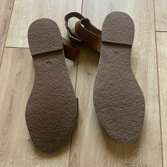 [NEW/UNWORN] Madewell Boardwalk Ankle-Strap Leather Sandals - Picture 3 of 5